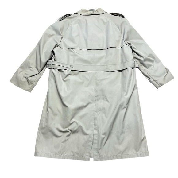 London Fog - Men’s Dressy Trench Coat Sz. 44 Short - Picture 10 of 11